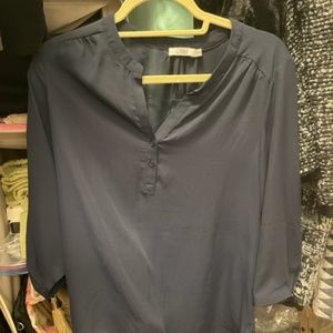 Dalia Size Small Blue Blouse
